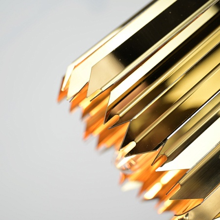 Подвесной Светильник Tom Kirk Facet Pendant Gold Imperiumloft 73873-22 - фото