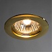 Точечный встраиваемый светильник Arte Lamp BASIC A2103PL-1GO - фото