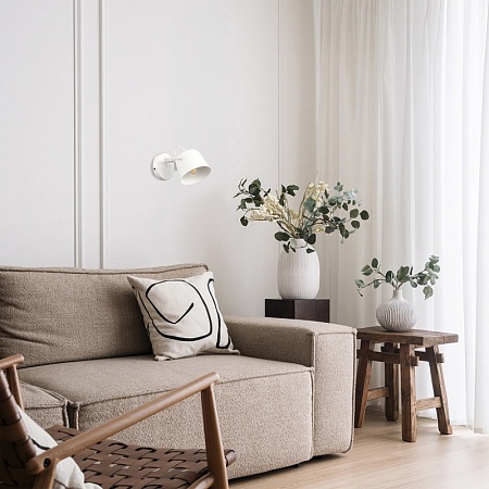 Светильник настенный Белый/Белый E27 1*40W SLE1805-501-01 - фото