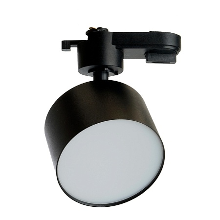 Светодиодный светильник Feron AL138 трековый однофазный на шинопровод 12W 4000K 110 градусов черный - фото