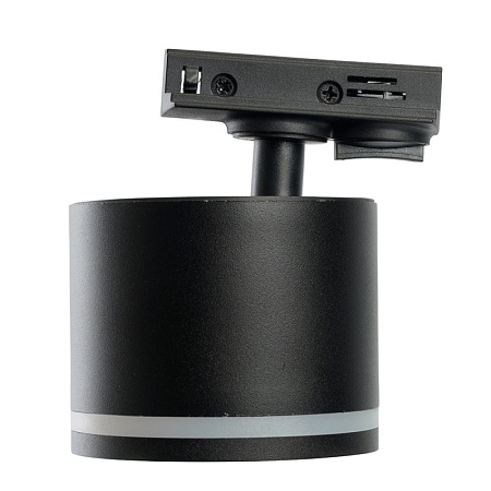 Светильник Feron AL163 трековый однофазный на шинопровод под лампу GX53, черный - фото