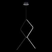 Светильник подвесной ST-Luce Черный LED 1*50W 3000K SL6113.443.01