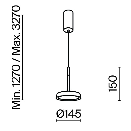 Подвесной светильник Maytoni El MOD041PL-L15WG3K - фото