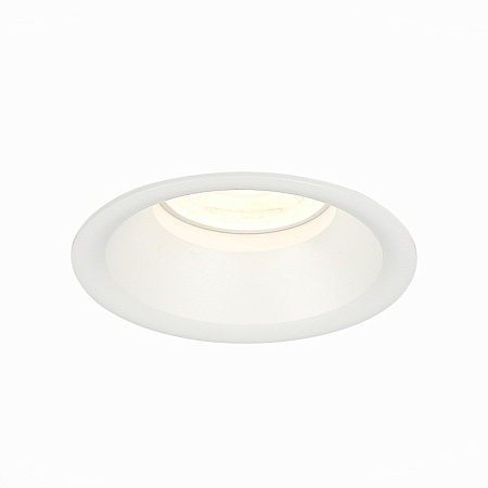 Св-к встр. Белый GU10 1*50W D89xH40 220V Без ламп ST201.508.01 - фото