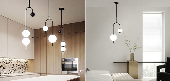 Люстра Balance Beads Libra Imperiumloft 148160-22 - фото