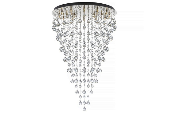 Подвесная хрустальная люстра Arti Lampadari Flusso H 1.4.80.615 N - фото