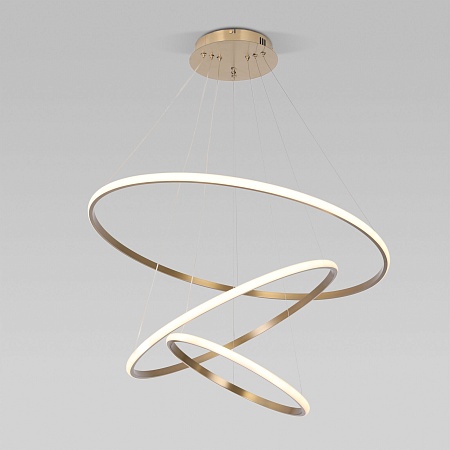 Подвесной светильник Eurosvet 90264/3 латунь - фото