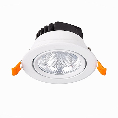 Св-к встр. Белый LED 1*24W 4000K 1 800Lm Ra80 36° IP20 D138xH88 220-240V ST211.548.24.36 - фото