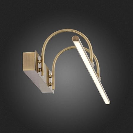 Подсветка для картин ST-Luce Бронза/Бронза LED 1*18W 4000K SL444.311.01 - фото