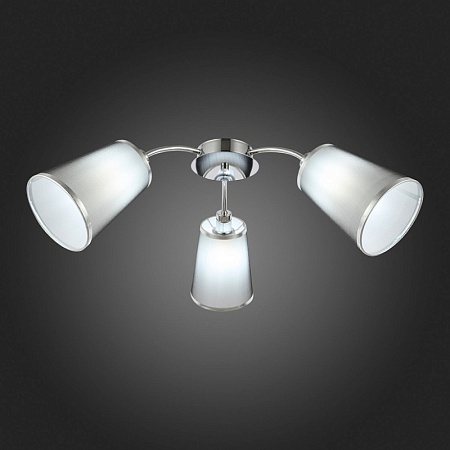 Светильник потолочный Хром/Черный E14 3*40W SLE103002-03 - фото