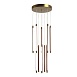Светильник подвесной ST-Luce Латунь/Терракотовый, Белый LED 10*6,5W 3000K SL6225.303.10 - фото