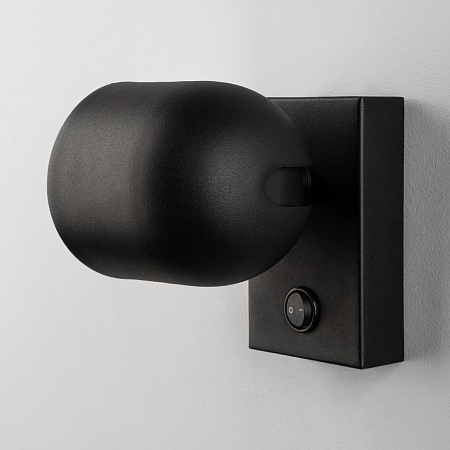 Настенный светильник Ogma GU10 SW чёрный Ogma GU10 SW чёрный (MRL 1009) Elektrostandard - фото