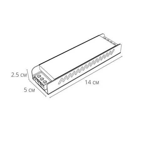 Блок питания 24V 100W 4.2А Arte Lamp STANDART A240406N - фото