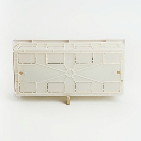 Бокс встраиваемый STEKKER EBX50-2/12-20 12 модулей, белый, пластик, серия Standart - фото