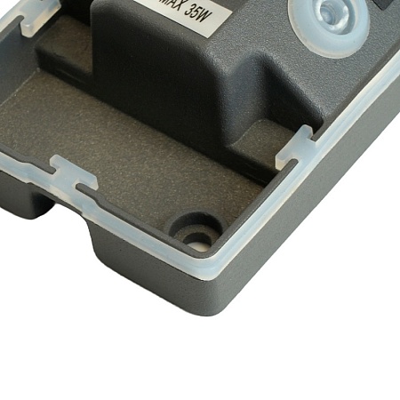 Светильник садово-парковый Feron DH030,на стену, E27 230V, черный - фото