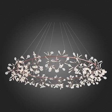 Люстра подвесная ST-Luce Медный/Белый LED 324*0,5W 3500K (из 2-х коробок) SL379.203.324 - фото
