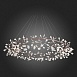 Люстра подвесная ST-Luce Медный/Белый LED 324*0,5W 3500K (из 2-х коробок) SL379.203.324 - фото