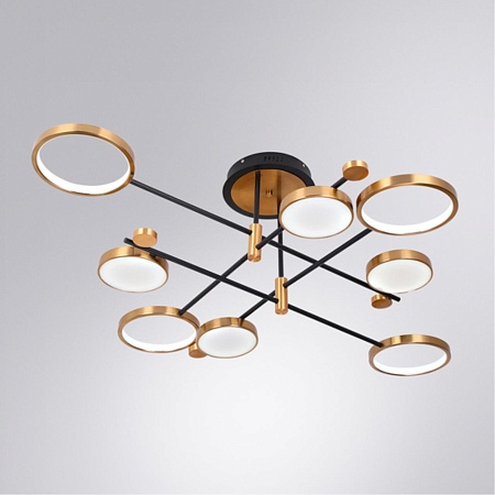 Потолочная люстра Arte Lamp HOLLY A1364PL-8PB - фото