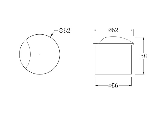 Встраиваемый светильник Outdoor Biscotti O035-L3W3K - фото