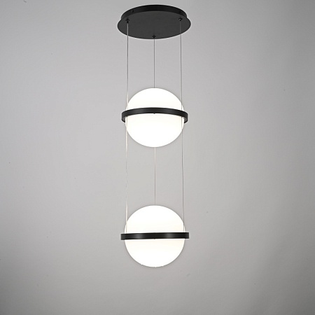 Подвесной Светильник Palma Wall Lamp 2 Шара Imperiumloft 168490-22 - фото