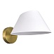 Светильник настенный Латунь/Белый E14 1*60W SLE1253-311-01 - фото