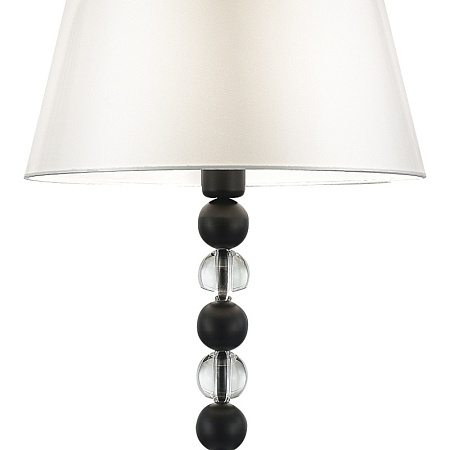 Светильник напольный ST-Luce черный/белый E27 1*40W SL2003.405.01 - фото