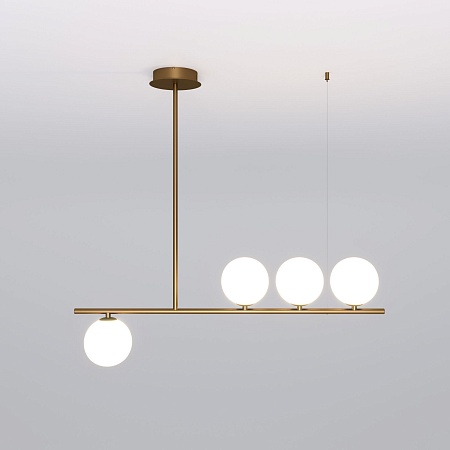 Подвесной светильник Eurosvet 70136/4 латунь - фото