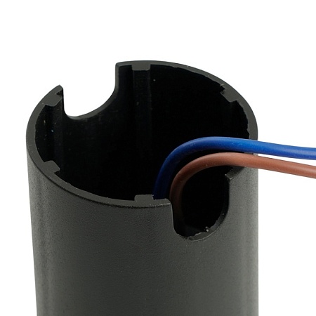 Токоподвод левый трехфазный для шинопровода ,черный ,PRO-0431/PRO-043112-2-RUS - фото