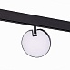 Магнитный трековый светильник Черный LED 1*15W 3000K 760Lm Ra>80 120° IP20 L150xW28xH21 ST359.436.15 - фото