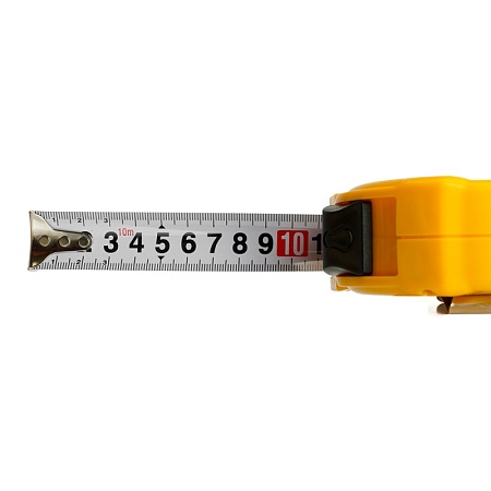 Рулетка, 10 м х 25 мм, II класс точности, пластик MTS-210-A - фото