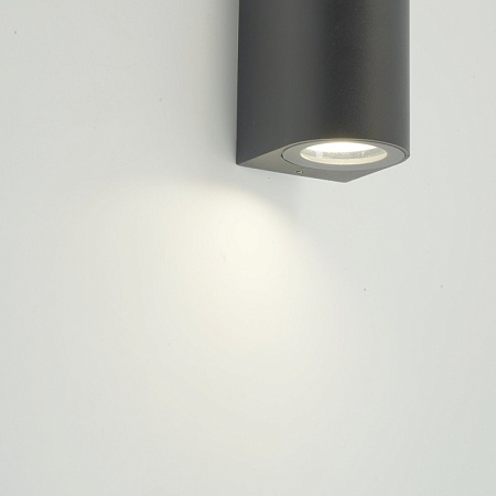 Светильник садово-парковый Feron DH023,на стену, GU10 MR11 230V, серый - фото