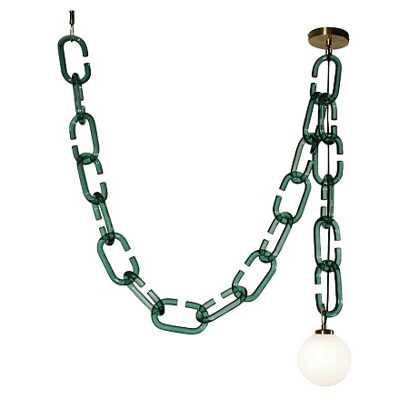 10128C Green Подвесной светильник LOFT IT Chain - фото