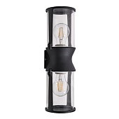 Уличный настенный светильник Arte Lamp MINCHIR A8306AL-2BK