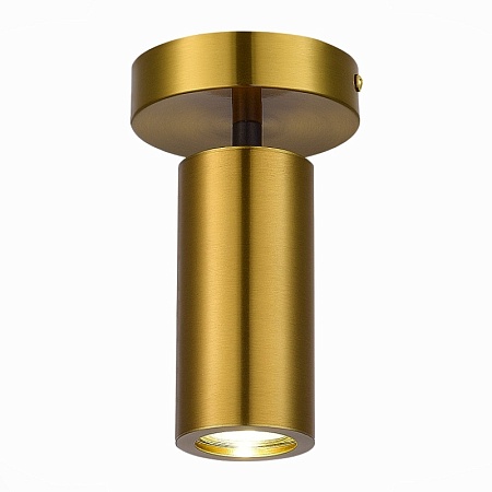 Светильник потолочный ST-Luce Черный, Латунь/Латунь GU10 1*5W 4000K SL1215.402.01 - фото