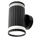 Светильник  настенный Feron HL3690 OLYMPUS 12W, 230V, 2*GX53, чёрный IP20 - фото