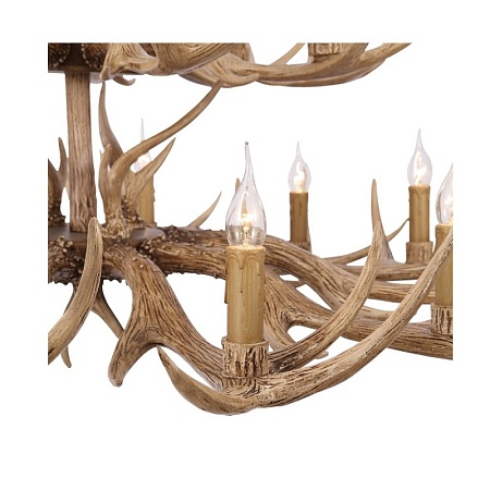 Люстра подвесная ST-Luce Светло-коричневый E14 27*40W (из 3-х коробок) SL153.703.27 - фото