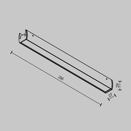 Трековый светильник Technical BASIS TR161-1-16W3K-B - фото