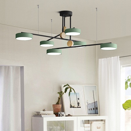 Люстра На Штанге Technum Color Led Blue Imperiumloft 102119-26 - фото