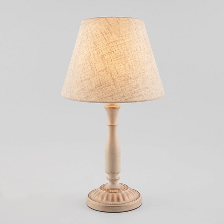 Настольный светильник Eurosvet 01060/1 белый с золотом - фото