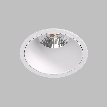 DK4500-WH Встраиваемый светильник, IP 20, 12 Вт, LED 3000, белый, алюминий - фото