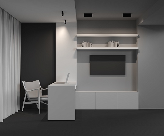 Потолочный светильник Technical Basis Rot C133CL-12W3K-B - фото