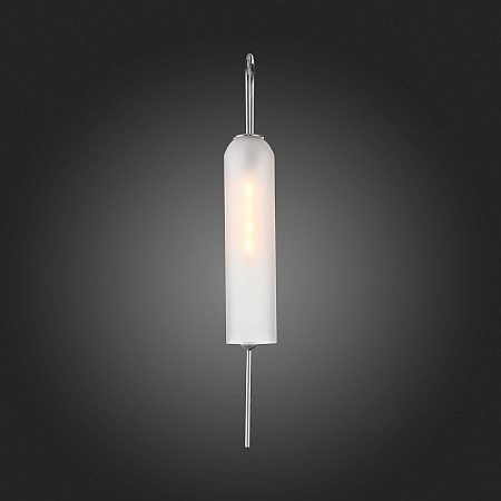 Светильник настенный ST-Luce Хром/Белый E27 1*60W SL1145.151.01 - фото