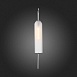 Светильник настенный ST-Luce Хром/Белый E27 1*60W SL1145.151.01 - фото