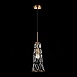 Светильник подвесной ST-Luce Золотистый/Золотистый, Прозрачный E27 1*60W SL1016.203.01 - фото
