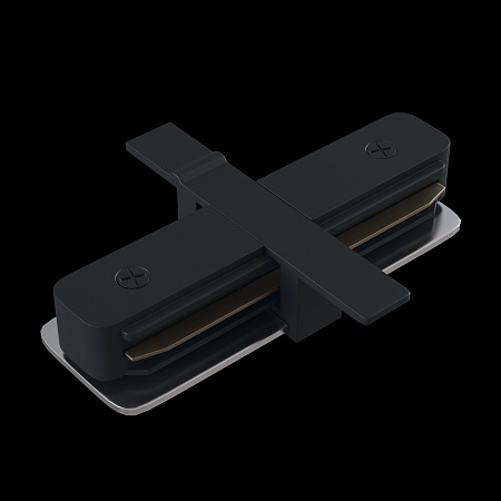 Коннектор прямой Unity встраиваемыйчерный - фото