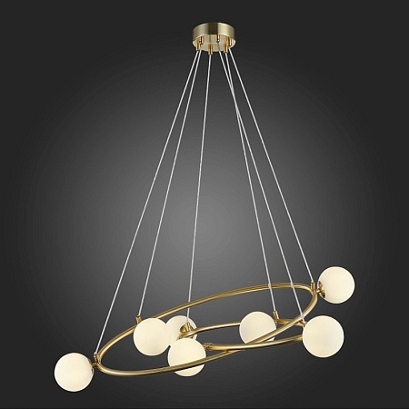 Люстра подвесная ST-Luce Золотистый/Белый G9 7*5W SL1508.203.07 - фото