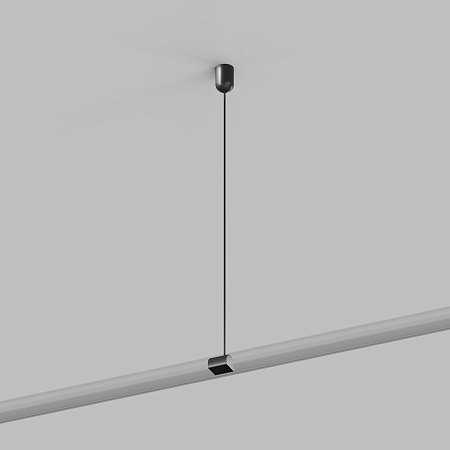 TR5537-BK Подвес для штанги серия Rod H200-1200мм, IP20, черный, сталь - фото