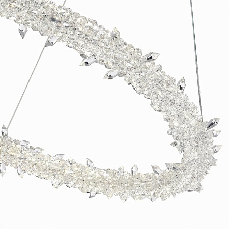 Люстра подвесная ST-Luce Золотистый/Прозрачный LED 1*58W 3000 - 6500K SL6105.203.01 - фото