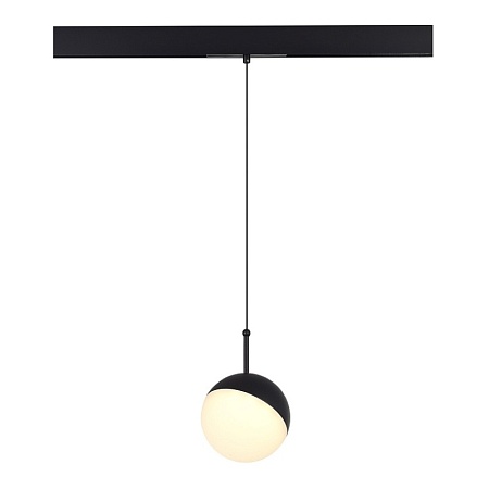 Магнитный трековый светильник Черный LED 1*7W 3000K Lm Ra90 120° IP20 D100xH- 48V ST681.436.07 - фото