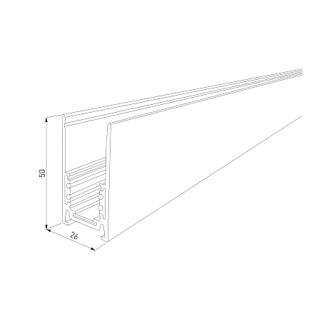 Slim Magnetic Шинопровод накладной белый (2 м) 85084/00 85084/00 Elektrostandard - фото